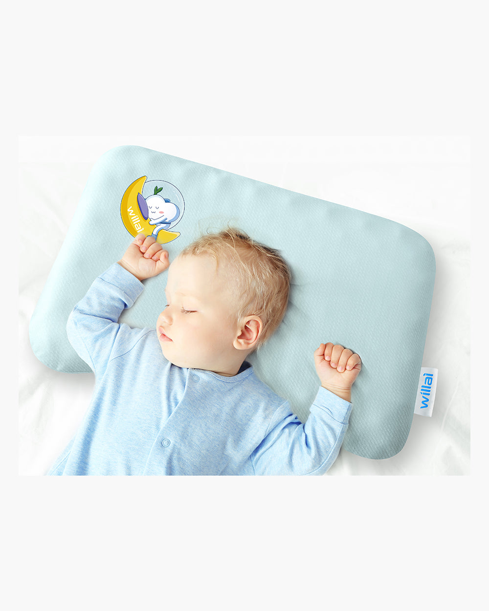 Willai 4D Nano Slicone Baby Pillow For Sleeping 7